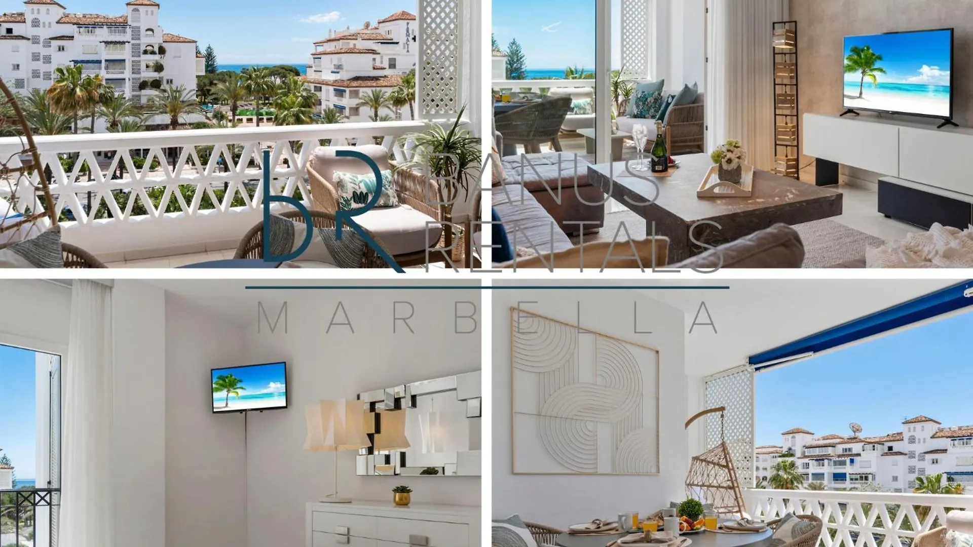 Moderno Y Luminoso Apartamento En Las Gaviotas- Puerto Banus Marbella